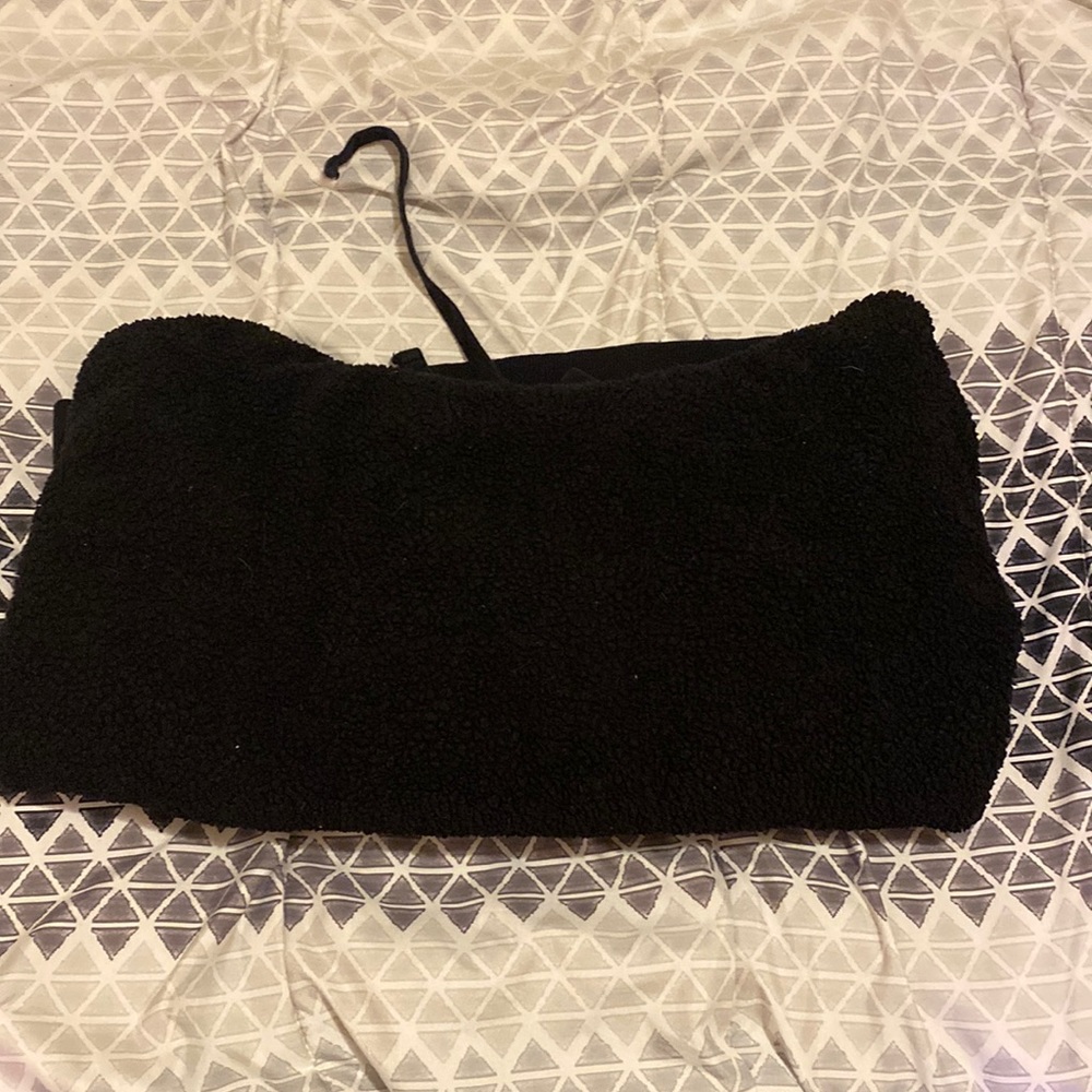 black hoodie